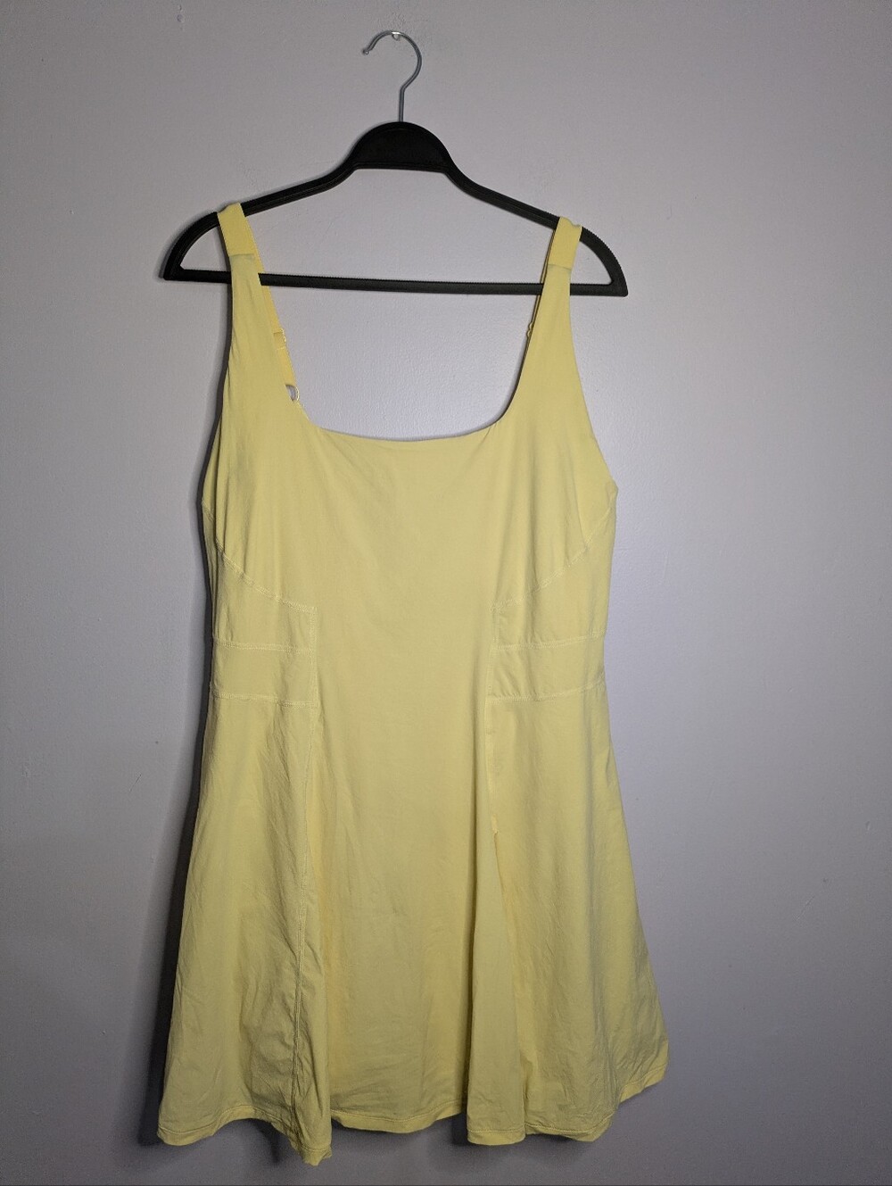 Popflex Tie Breaker Dress Buttercream Yellow Size 2X